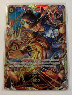 Sabo SEC 2025 One Piece Carrying On His Will OP13-120 English - Image 1