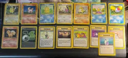 Pokemon Card Vintage 51 Card Lot NonHolo Un Common Rares Legendary Collection LP - Image 4