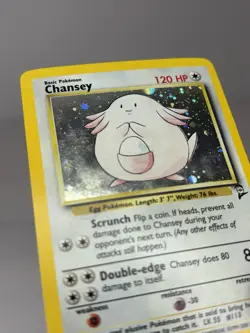 Chansey - 3/130 - Pokemon Base Set 2 Holo Rare Card WOTC MP - Image 4