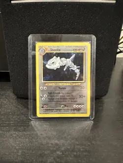 Pokemon TCG Steelix Neo Genesis Holo Rare Card 15/111 2000 Unlimited - Image 1
