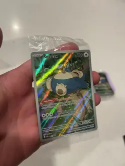 Snorlax SVP EN 051 Black Star Promo Scarlet & Violet Pokemon 151 Card Sealed ** - Image 2