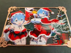 Goddess Story Gold METAL Card - Maiden Party - Serial Number #/200! Rem Anime - Image 3