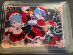 Goddess Story Gold METAL Card - Maiden Party - Serial Number #/200! Rem Anime - Image 5