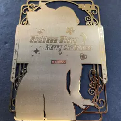 WES - Goddess Story Gold METAL Card - Serial Number #017/200! Kafka Anime Girl - Image 5