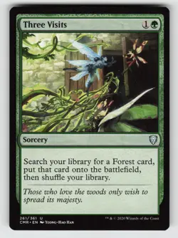 Three Visits *Non-Foil* CMR 261 NM - Image 1