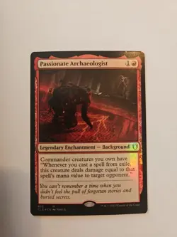 Passionate Archaeologist Commander Legends: Battle for Baldur's Gate Foil - Image 1