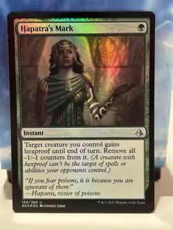 Hapatra's Mark FOIL Amonkhet AKH LP MTG - Image 1
