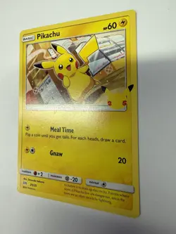PIKACHU #25/25 (NON-HOLO) 25TH ANNIVERSARY MCDONALD'S PROMO 2021 POKEMON TCG - Image 3