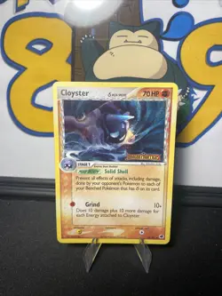 Pokemon TCG Cloyster (Delta Species) 14/101 Dragon Frontiers Reverse Holo Stamp - Image 4