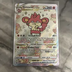 Simisear VSTAR GG37/GG70 Galarian Gallery Ultra Rare Pokemon Crown Zenith NM - Image 1