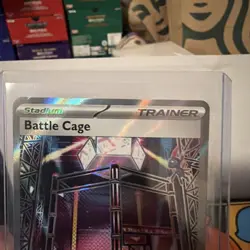 Battle Cage 116/94 Full Art Ultra Rare ME Phantasmal Flames Pokemon TCG NM - Image 2
