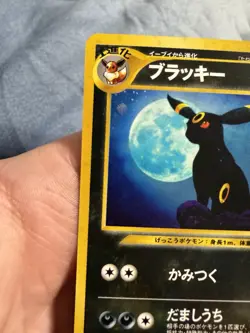 Umbreon Pokemon Crossing the Ruins... Holo (Japanese) - Image 2
