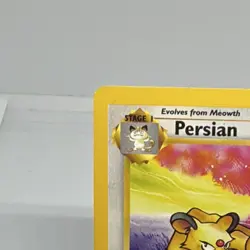 Pokemon Persian 42/64 Jungle 1st Edition Regular Uncommon Stage 1 70 HP 1999 - Image 4