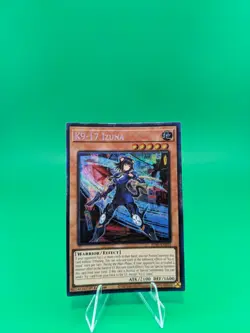 Yu-Gi-Oh! K9-17 Izuna JUSH-EN031 Collector's Rare - Image 3