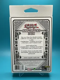 Yugioh 2025 Mega-Pack Bundle Tuck Box 3-Packs - Factory Sealed - 15 FOIL PER BOX - Image 2