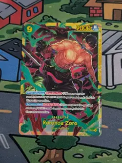 TCG One Piece - LT-01 Learn to Play - Non Foil SEC Roronoa Zoro OP06-118 - Image 1