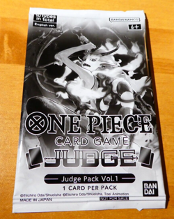 ONE PIECE CARD ENGLISH RARE JUDGE PACK VOL.1 X1 BOOSTER SEALED NEUF MINT - Image 1
