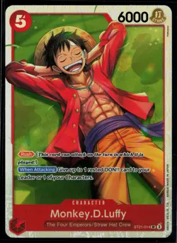 Monkey.D.Luffy (014) ST21-014 Starter Deck EX: Gear 5 Super Rare One Piece - Image 1