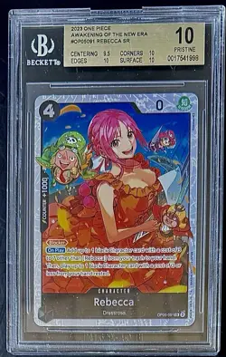BGS 10 One Piece OP05-091 SR Rebecca - English - Awakening of the New Era - Image 1