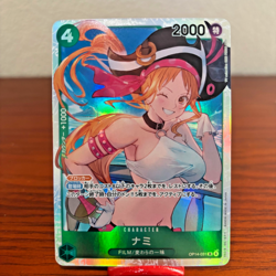 Nami OP14-031 SR - The Azure Sea's Seven Japanese One Piece - Image 1