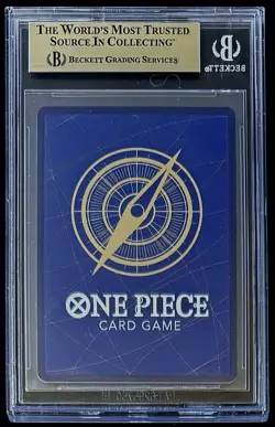 BGS 10 One Piece ST19-003 SR Tashigi - English - ST19 Black Smoker - Graded - Image 2