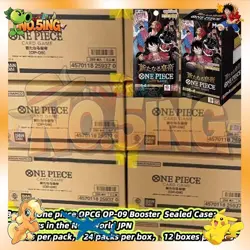 One Piece TCG Card Game OP-09 Emperors in the New World Booster Box Case JP - Image 1