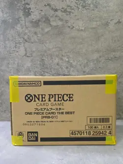 One Piece Card Game Premium THE BEST PRB-01 Case Japanese New Sealed - Image 1