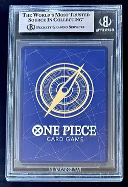 BGS 9 One Piece OP01-070 Dracule Mihawk SR - English - PRB01 The Best - Image 2
