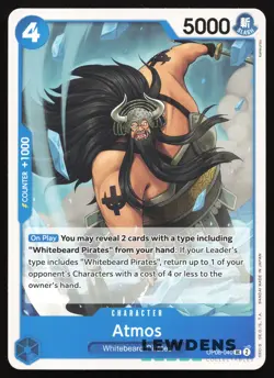 Atmos - OP08-040 - Uncommon - Two Legends - One Piece Card - Image 1