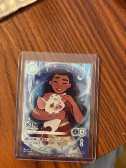 RARE Moana Curious Explorer Iconic Disney Lorcana Winterspell - Image 1