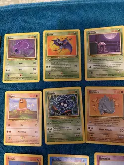 Pokemon cards, 1990’s cards, set of 70 cards, Base Set, Pikachu, Squirtle - Image 3