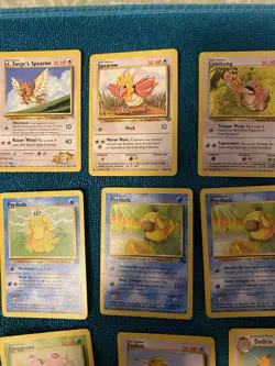 Pokemon cards, 1990’s cards, set of 70 cards, Base Set, Pikachu, Squirtle - Image 5