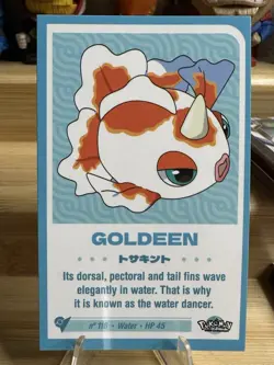 Goldeen #118 Baby Chibi Reedition 2024 Pokemon Card - Image 1