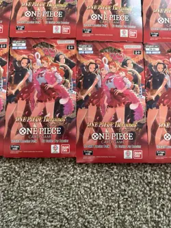 One Piece Card Game EB-03 Heroines Sleeved Booster Pack Lot of 10 Sealed - Image 3