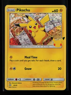 Pikachu 25/25 Holo McDonald's 25th Anniversary Promos Pokemon Card - Image 1