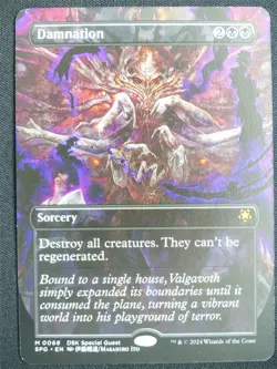 Damnation Borderless - SPG - Mtg Card #1YX - Image 1