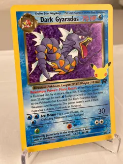 Dark Gyarados 8/82 Celebrations Classic Collection Holo Pokemon Card - Near Mint - Image 2