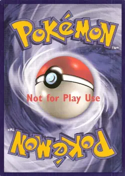 Large Pokemon Card Pikachu Trading Card 5 3/4" x 8" RARE original NM 1999 - Image 2