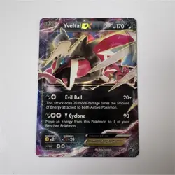 Pokemon Yveltal EX XY150 XY Promo Holo Basic Darkness Card 170 HP English - Image 1