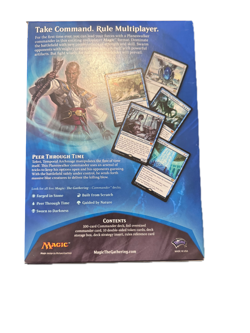 Peer Through Time Commander Deck Magic the Gathering Brand New Sealed See Photos 787799400838 - Image 2