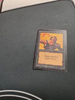 Unholy Strength (Beta) HP MTG - Magic The Gathering - Image 1