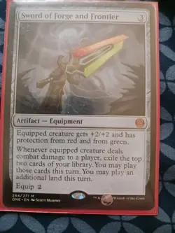 Sword of Forge and Frontier Phyrexia: All Will Be One Regular - Image 1