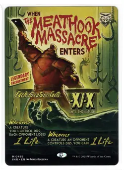 MTG The Meathook Massacre (Showcase, 486) - Innistrad Remastered (INR) NM - Image 1