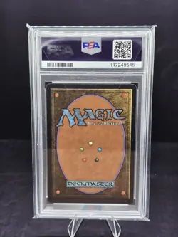 1995 Magic The Gathering Memory Lapse Homelands Statue Version PSA 9 - Image 2