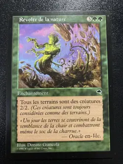 MTG Nature's Revolt - Tempest - French - Very Nice! - Image 1