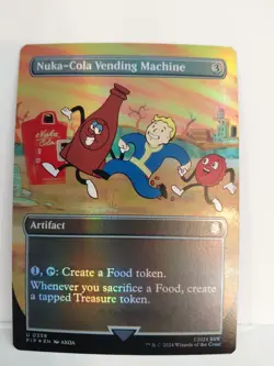 Nuka-Cola Vending Machine (Borderless) Universes Beyond: Fallout Foil - Image 1