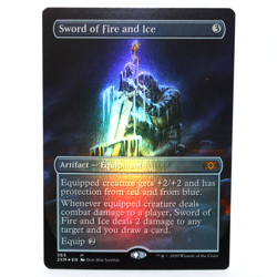 Sword of Fire and Ice - Foil Borderless - MTG Double Masters 2XM- NM - Image 1