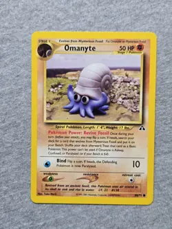Omanyte 60/75 Neo Discovery Pokemon TCG - Image 1