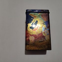 Pokemon TCG Rayquaza EX Deck Collectors Tin EMPTY Vintage Rare Retro Collectible - Image 1