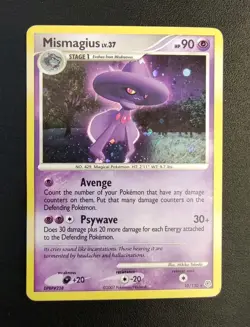 Mismagius 10/130 Diamond & Pearl Base Set Pokemon Holo Rare - Image 1